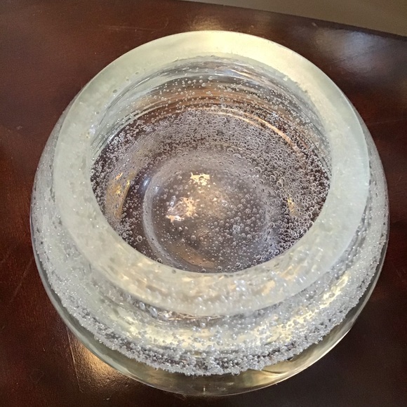 Art Glass Bubbles Oil Lamp, Paperweight - Handmade in Poland - Picture 4 of 5